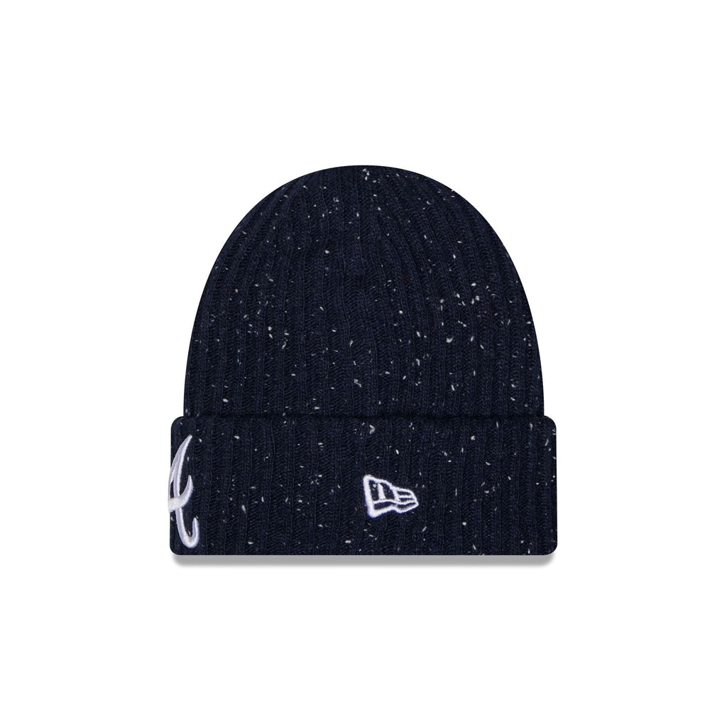 Atlanta Braves Speckled Cuff Knit Beanie Hat