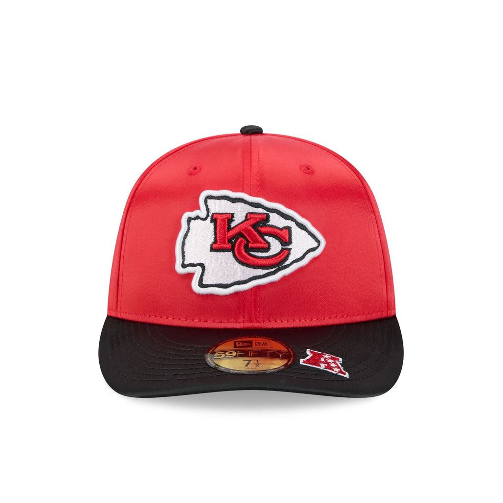 Just Caps Satin Kansas City Chiefs 59FIFTY Fitted Hat