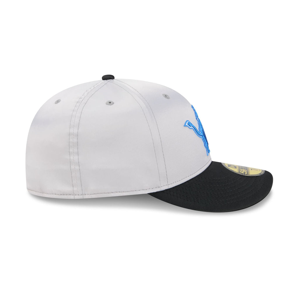 Just Caps Satin Detroit Lions 59FIFTY Fitted Hat