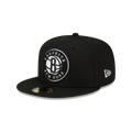 Brooklyn Nets Team Color 59FIFTY Fitted Hat
