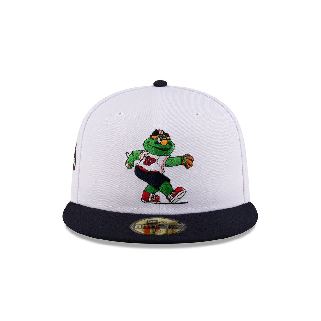 Boston Red Sox Mascot White 59FIFTY Fitted Hat