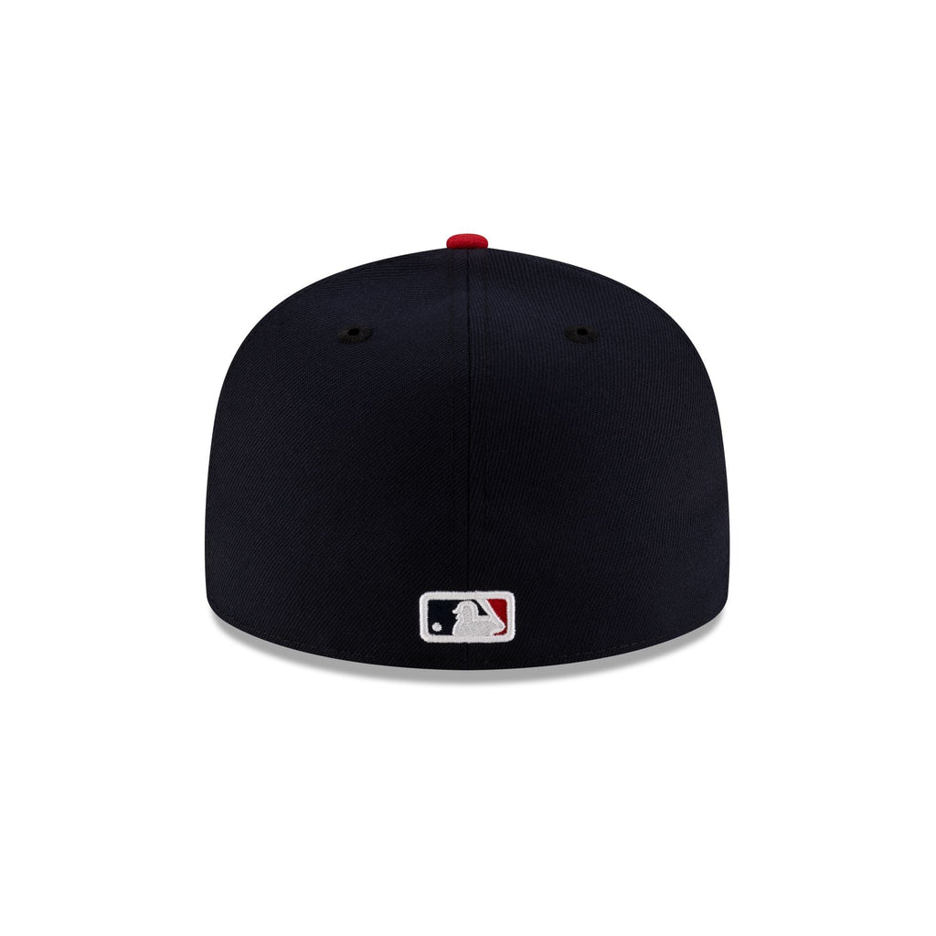 Atlanta Braves Mascot Navy 59FIFTY Fitted Hat
