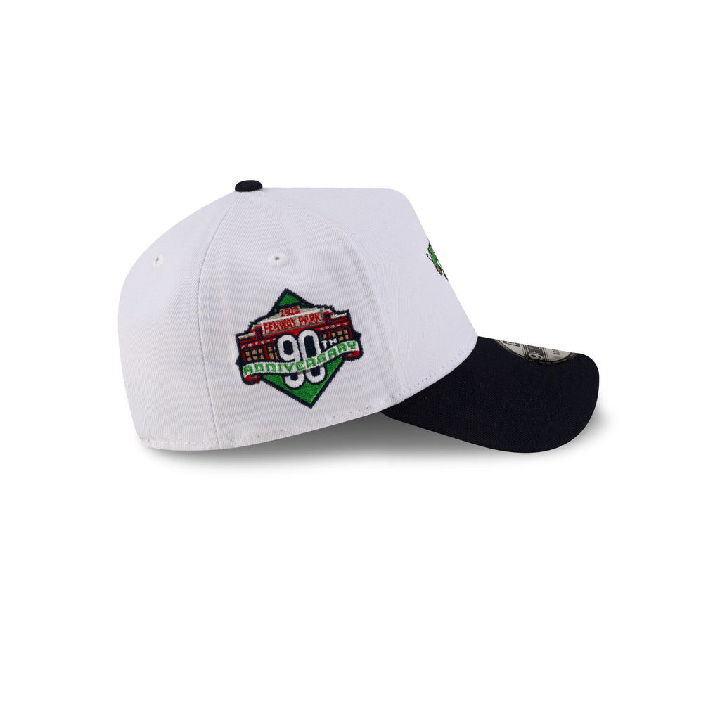 Boston Red Sox Mascot White 9FORTY A-Frame Snapback Hat