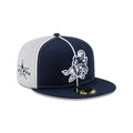 Dallas Cowboys Two-Tone Pinwheel 59FIFTY Fitted Hat