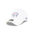 Buffalo Bills Billustration White 9TWENTY Adjustable Hat