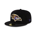 Just Caps NFL Pixelated Baltimore Ravens 59FIFTY Fitted Hat
