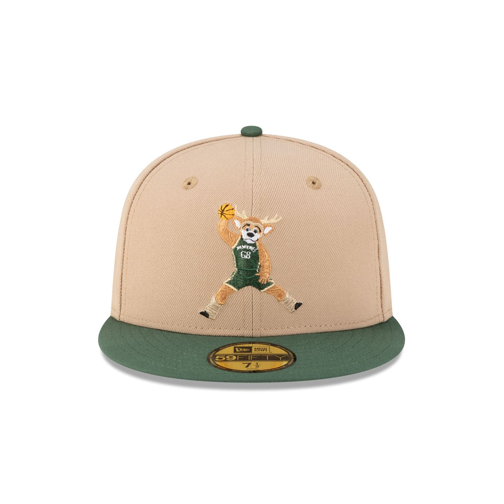 Milwaukee Bucks Mascot Camel 59FIFTY Fitted Hat