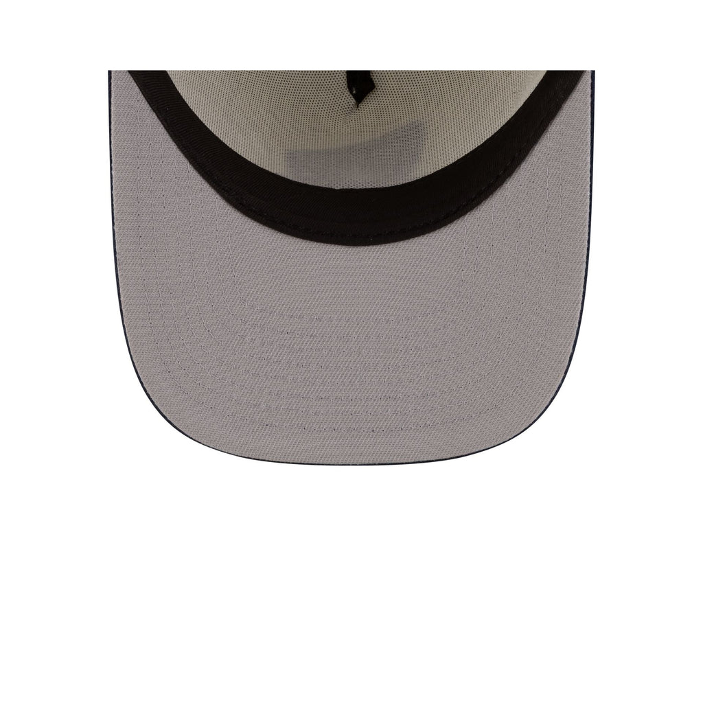 New Jersey Nets 1997-2012 Hardwood Classics Express Chrome White 9FIFTY A-Frame Snapback Hat
