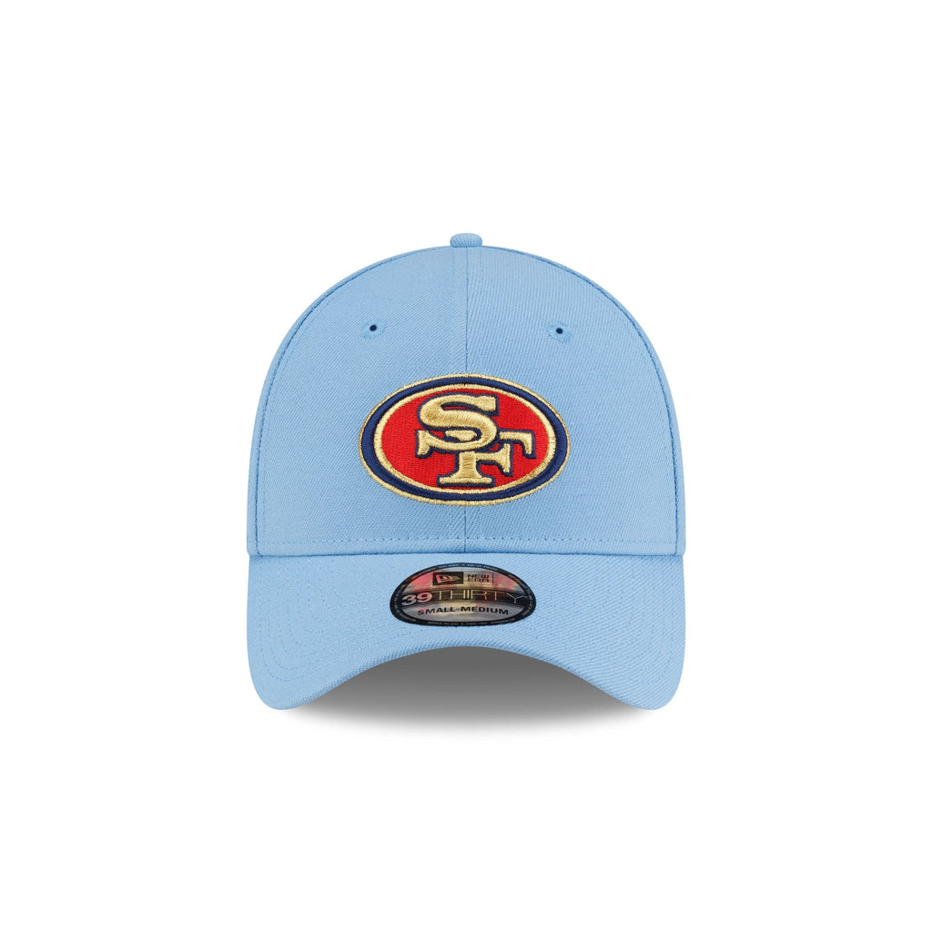 San Francisco 49ers Red. White & Blue 39THIRTY Stretch Fit Hat