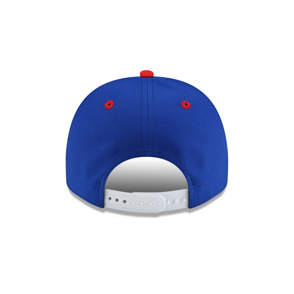 Detroit Pistons Hardwood Classics 90s Script 9FIFTY A-Frame Snapback Hat
